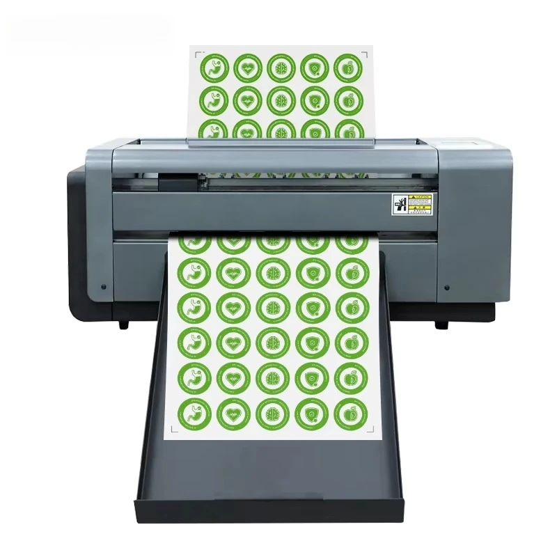 A3Max New Digital CCD Camera Auto Continuous Positioning Edge Feeding Sheet Label Die Cut Servo Motor Sticker Cutting Machine