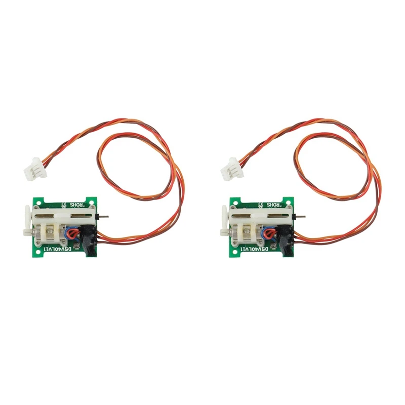 1 Paar 1,7 G Mini Digital Servo Linear Servo JST Stecker für RC Flugzeug Starrflügel Upgrades Teile