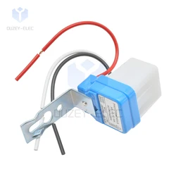 DC 12V 10A Auto On Off Photocell Light Switch Photoswitch Rainproof Light Sensor Photo Control Photoswitch Sensor Switch