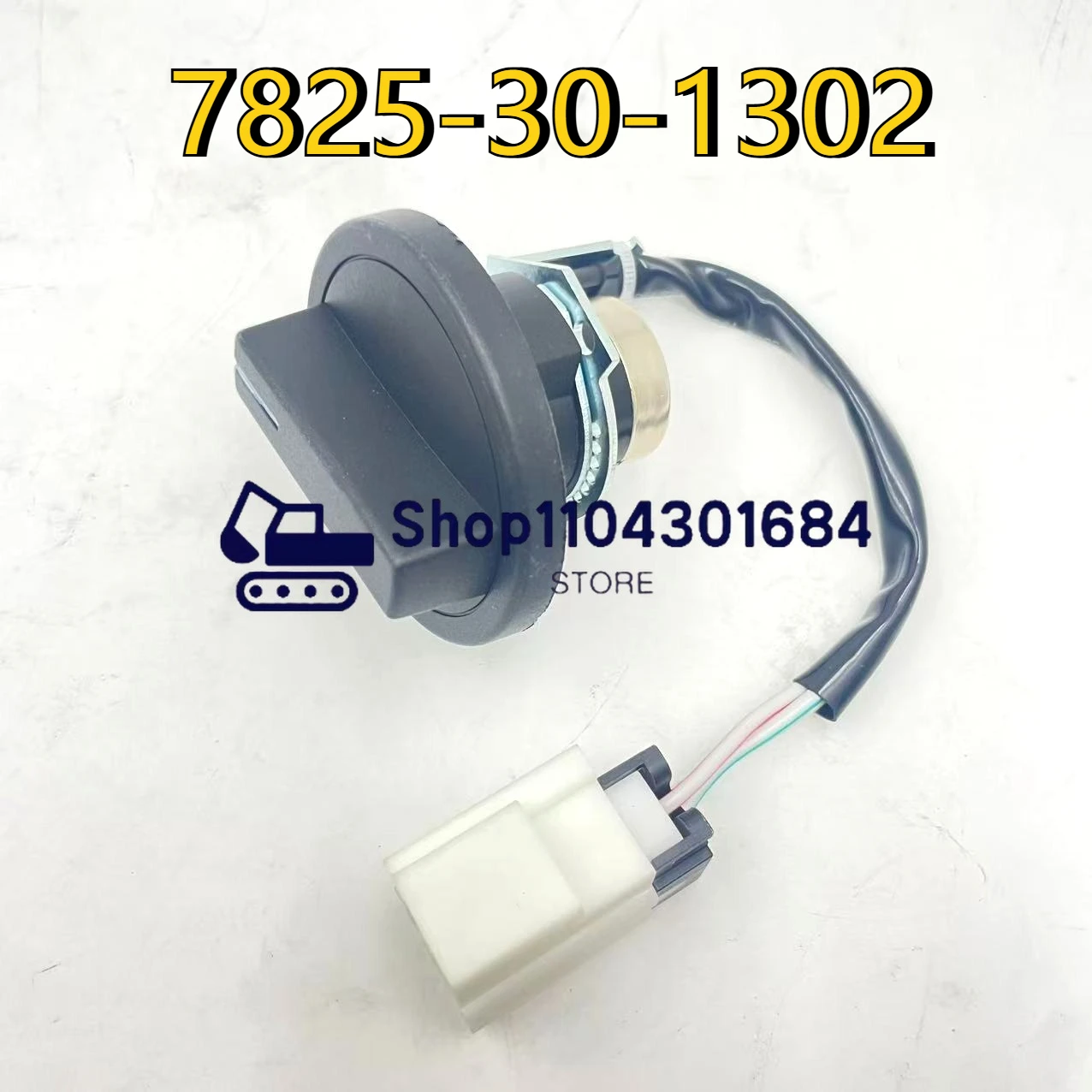 7825-30-1302 Fuel Dial Throttle Knob Controller 7825-30-1301 for Komatsu Excavator Digger Manual Switch Button PC200-5 PC200-6