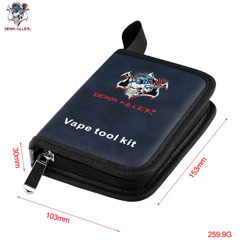 Kit de herramientas para vapeo Demon Killer 100% original de alta calidad, accesorio para vaporizador de cigarrillos electrónicos, para vapor DIY RDA RBA RDTA RDA Tank