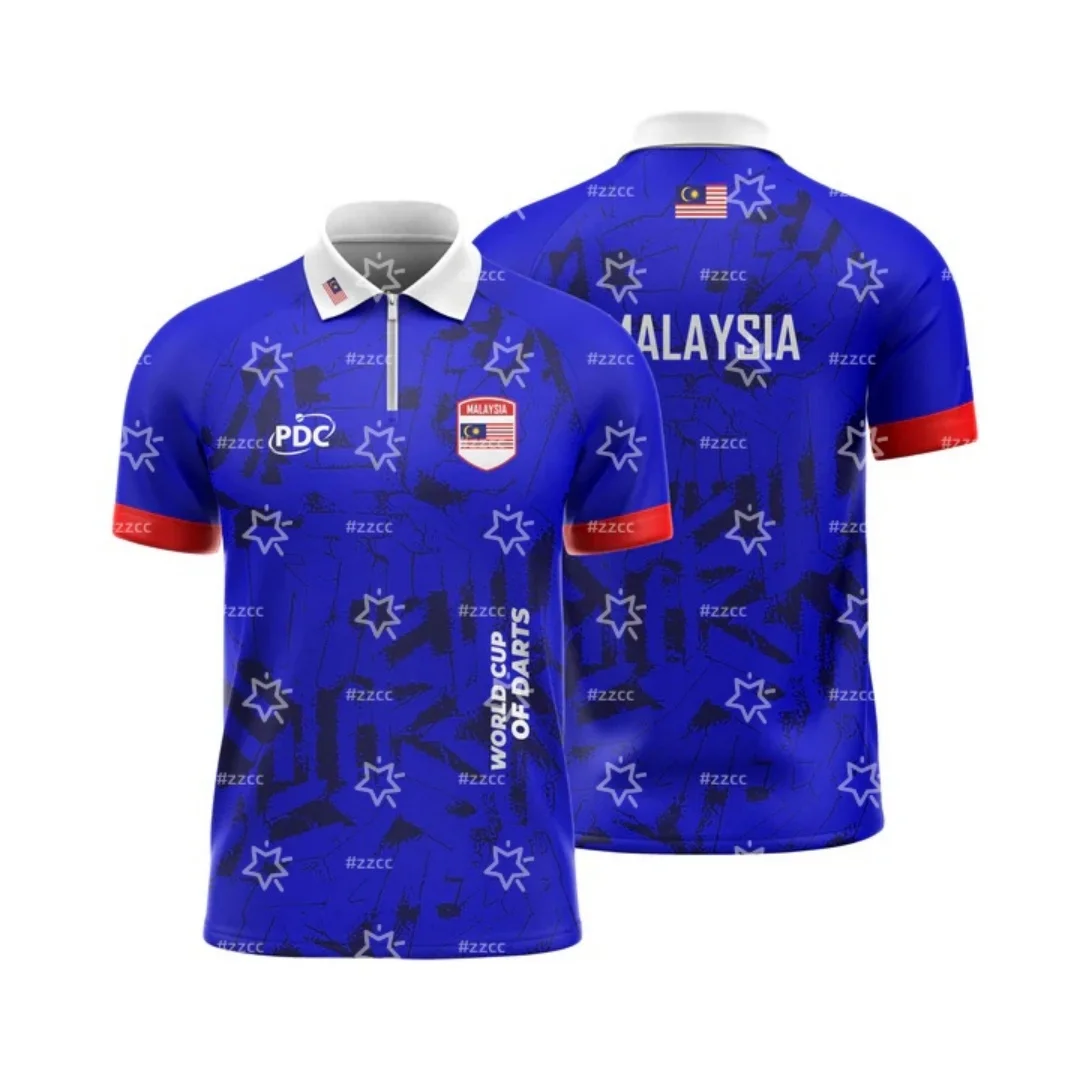 

Дартс Малайзия, униформа для соревнований в дартс, подарок для любителей дартса, спортивная мужская футболка, детская одежда, футболка Y2k для женщин