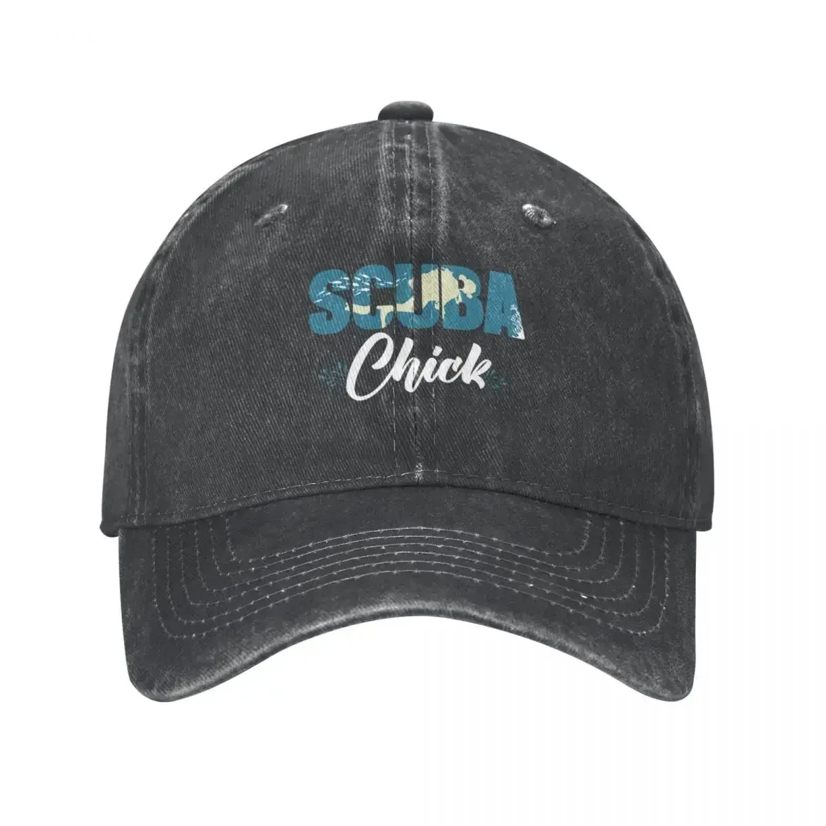 New Scuba Dive Baseball Cap Vintage Distressed Denim Washed Ocean Diving Diver Sun Cap Unisex Style Outdoor Activities Hats Cap
