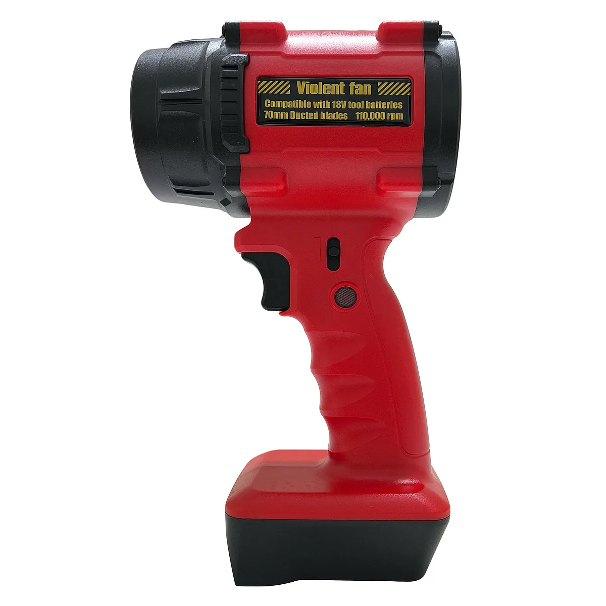 Kipas Jet Turbo 110000RPM Peniup Udara Listrik Kipas Keras Portabel Kemoceng Udara Tanpa Kabel Kecepatan Tinggi untuk Baterai Milwaukee 18V