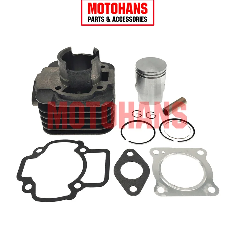 HM17120222F 40MM BORE CYLINDER KIT FOR 2T 50CC PIAGGIO NGR POWER DT/SPECIALE 50 TYPHOON 50 EURO2 EURO3 ZIP 50/2T 50 PIAGGIO 50