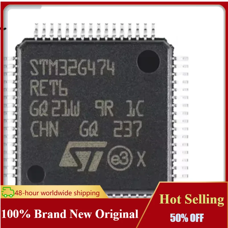 3-10PCS STM32G474RET6 STM32G474 LQFP-64 ARM Cortex-M4 32-bit Microcontroller-MCU New Original Authentic Spot Hot Selling