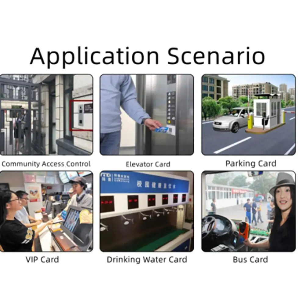 1Pcs/lot RFID EM4305 T5577 Rewritable RFID Keyfobs 125Khz Duplicator Badge Copy For Writable Access Control Door Key Copier