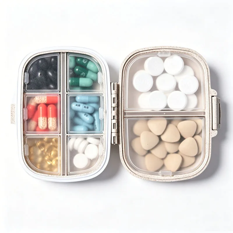 

New Box for Pills Organizer Weekly Pills Organizer Pill Box Travel Small Medicine Box for Drugs Container for Tablets FYQ18