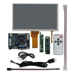 9 Inch AT090TN12 LCD Display Screen HDMI-Compatible VGA AV Driver Control Board Digitizer Touchscreen Monitor Kit