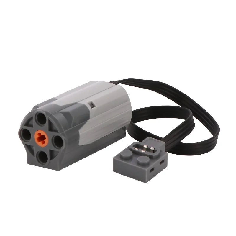 Motor M para juguetes, bloques de construcción, juguete, funciones de potencia MOC, piezas técnicas PF, tamaño mediano