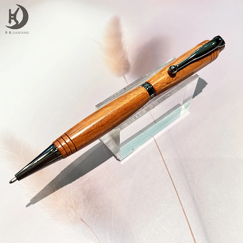 1 Stück 910 Luxus-Vintage-Kugelschreiber aus schmalem Sauerholz, Business-Büro-Stift, Geschenk, cooler, schöner Gelstift aus Holz für Männer und Frauen – Detail 11