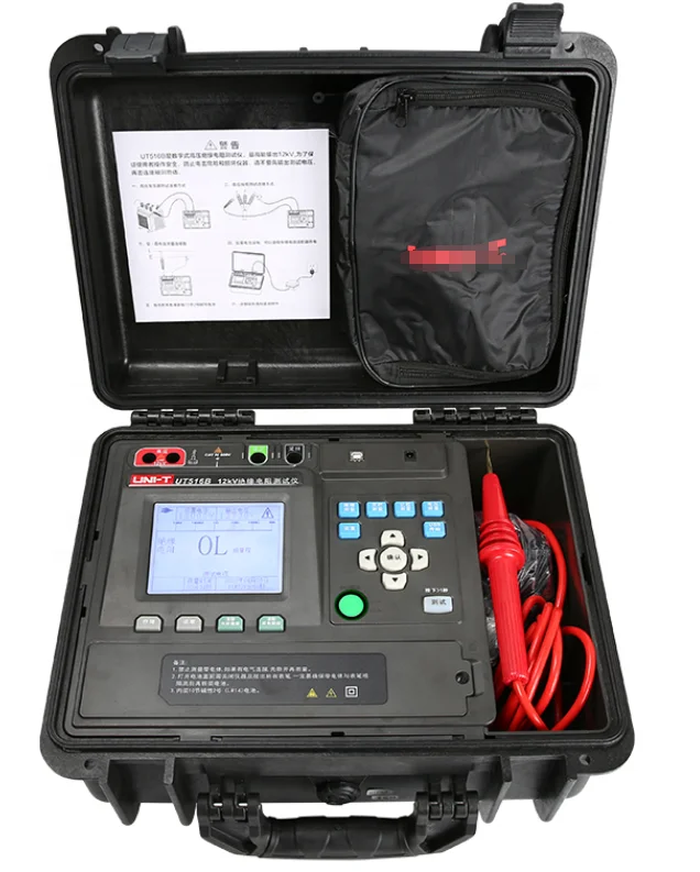 

UNI-T UT515B 10KV Insulation Resistance Tester With 6 Ranges Used To Measure Insulation Resistance