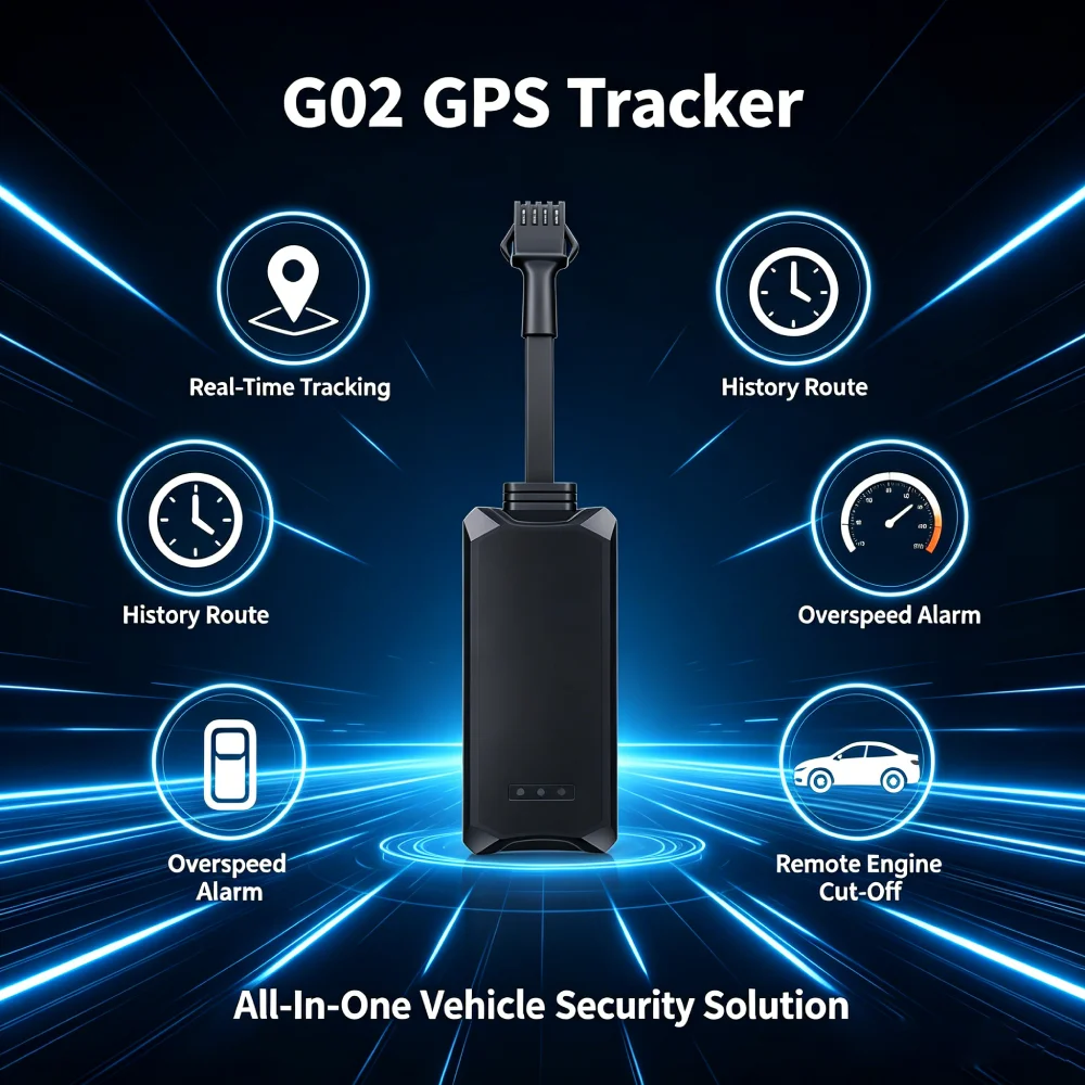GPS Vehicle Tracker For Auto TrackerKing G17 9-90V Cut Off Fuel Mini GPS Tracker For Car J14/ST901