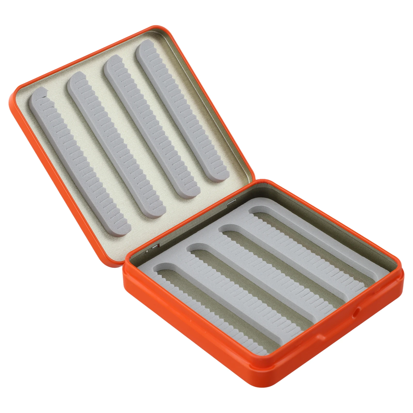 صندوق طعم صيد السمك خفيف الوزن مع أقسام مقسمة لبناء معدني منظم للتخزين من أجل المتانة والراحة