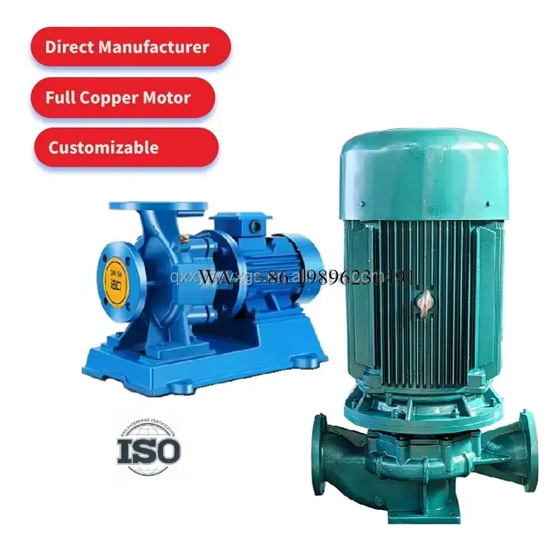 Wmwmnu for 2-32HP High Pressure Stainless Steel Centrifugal Motor Surface Water Pumps