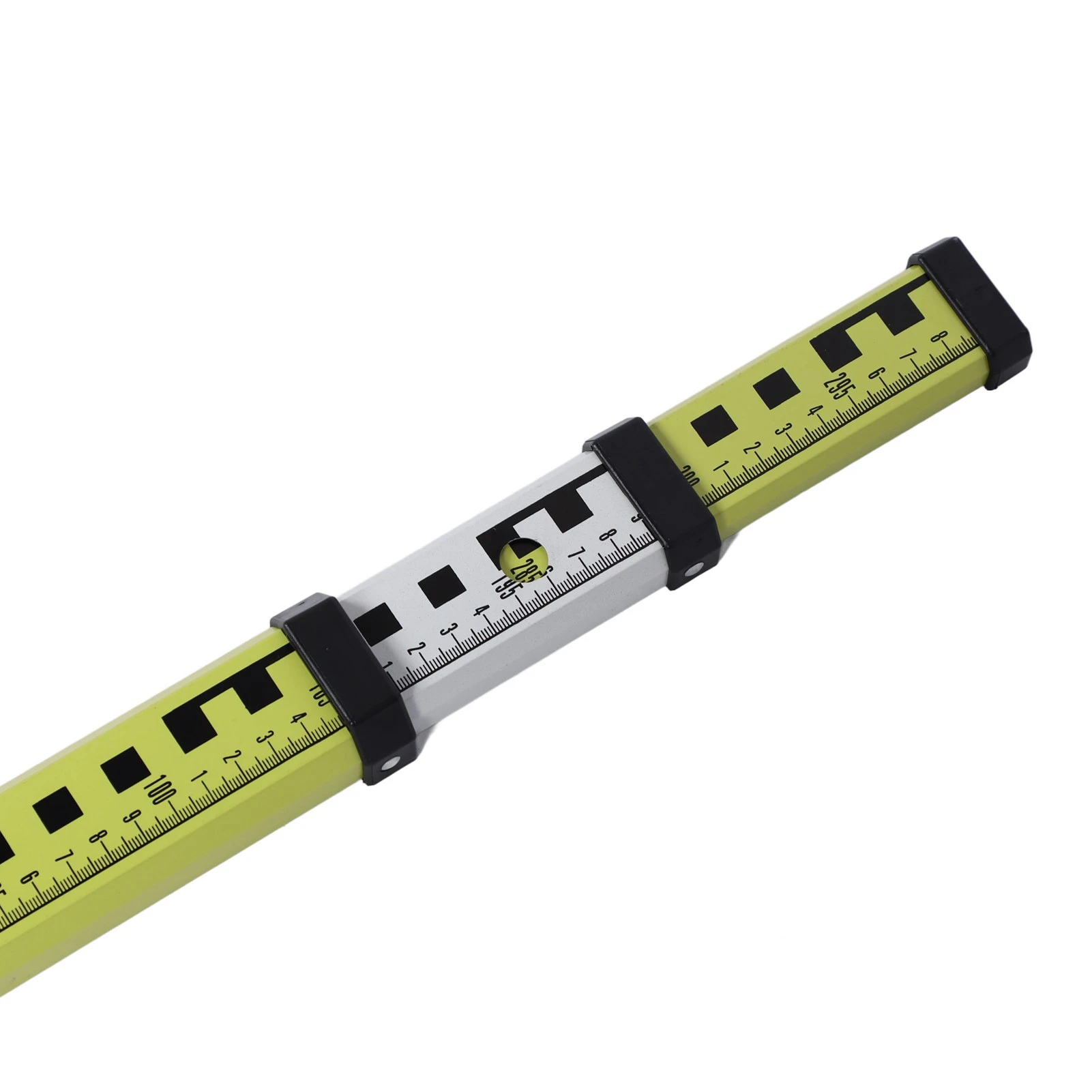 Dual Sided Telescopic Ruler Bubble Level Ruler Corrosion Resistance 3 Meter High Accuracy for Construction Optical Measurement
