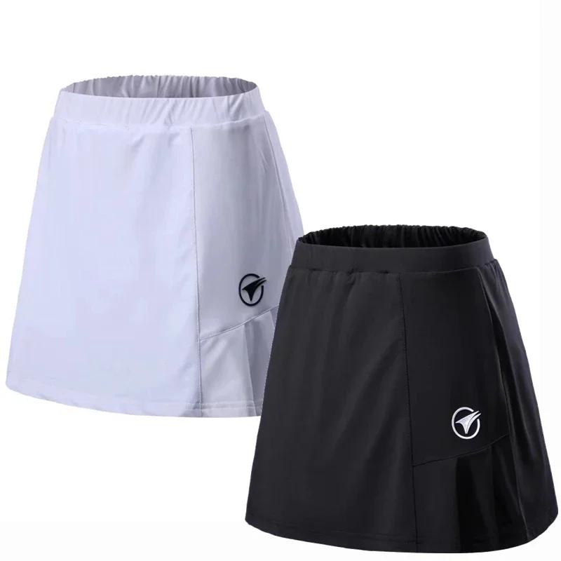 Gonna sportiva estiva con pantaloncini Badminton Ping pong Donna Skorts Traspirante Anti Perdite Yoga Golf Jogging Gonne