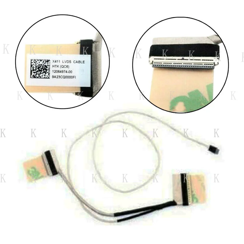 

C подходит для ASUS S410U S4100VN S4200U X411 ЖК-дисплей, кабель видеоэкрана 12064974-00 до