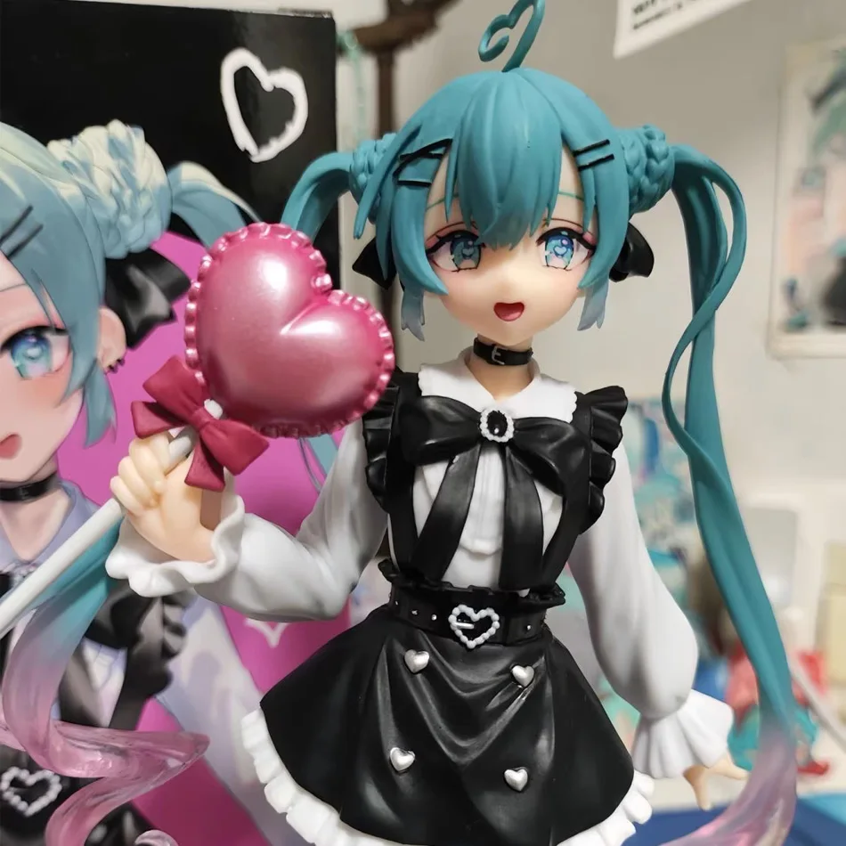 Sexy Mädchen Hatsune Miku Anime Figur Mode Subclture Miku Action Figure Weihnachten Geschenk PVC Sammlung Modell Puppe Spielzeug – Detail 9