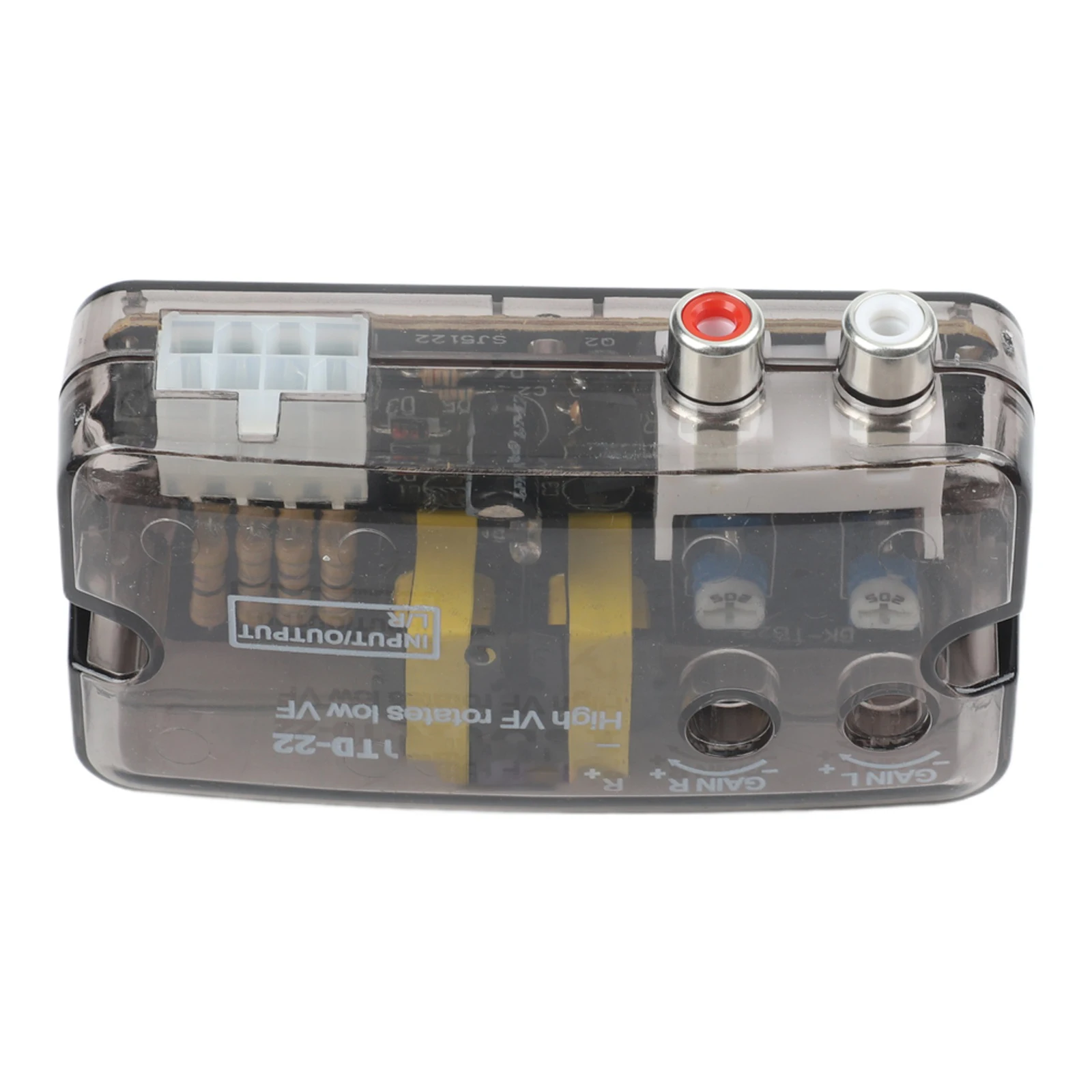 TD-22 Car Audio Converter High To Low Frequency Line Level To For Rca Adapter With Delay Control For Subwoofer For Amplifier