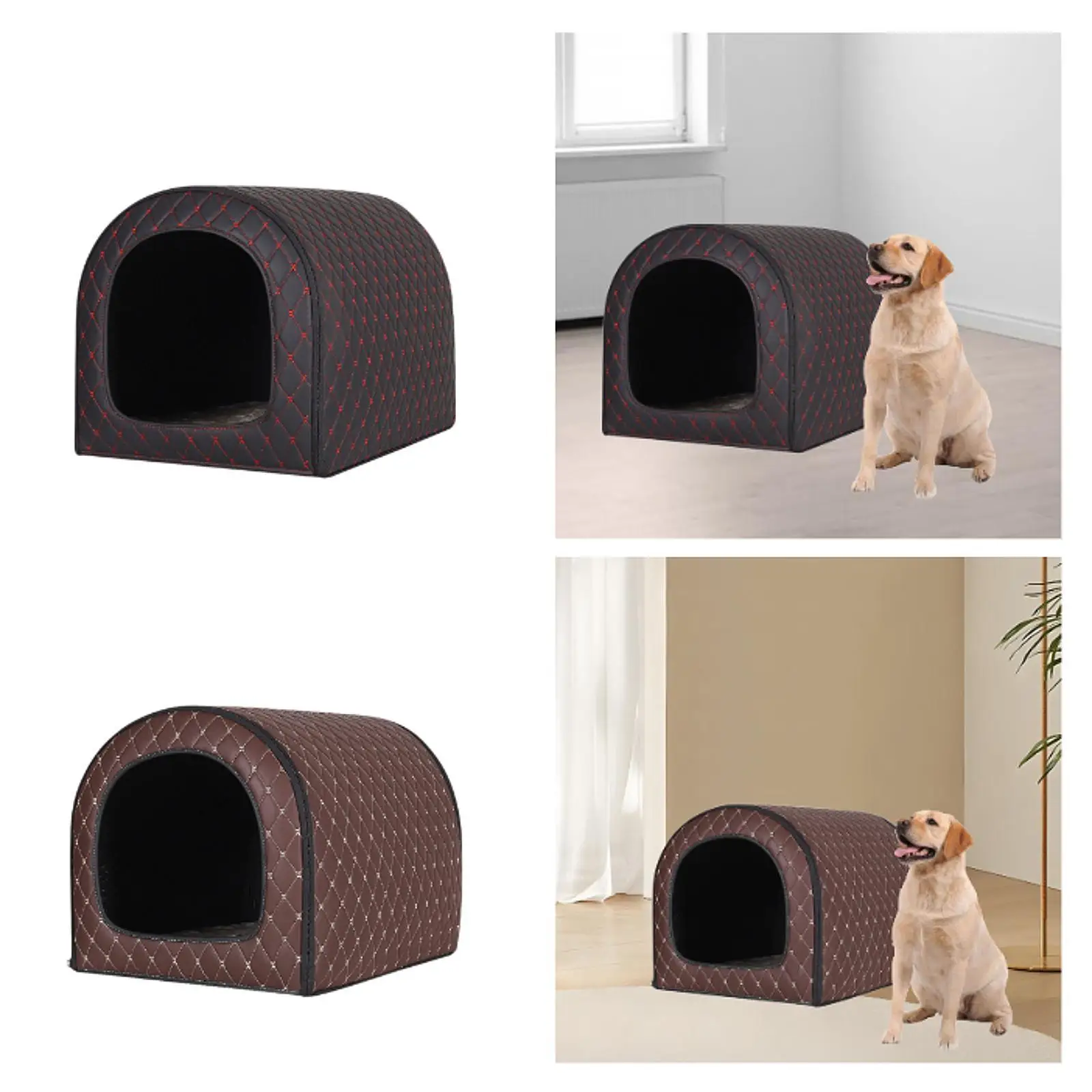 Winter Cat Dog Bed Weatherproof Abrasion-resistant Cat Nest for Home Use Indoor Outdoor Small and Medium-sized Pets Kitty Pup