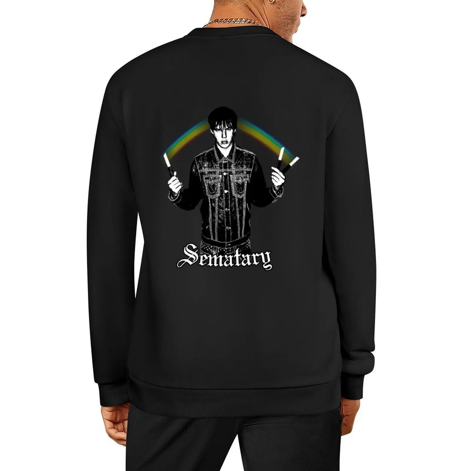 

Sematary Rainbow Bridge Pullover fashion men men's sweat-shirt set graphic t shirts men clothes for men sweatshirts