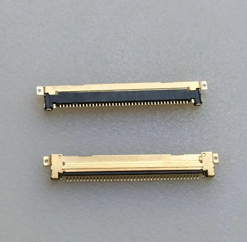 For Taiwan-made LVDS slot, LCD cable holder, socket, connector 40P gold-plated, screen cable holder interface, buckle