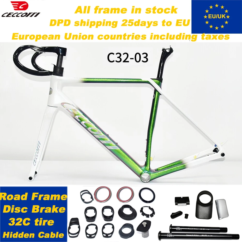 

Ceccotti Carbon Road Bike Frame In-Stock Promotion Immediate Delivery Discount Current Inventory Special On-Hand Goods Promotion