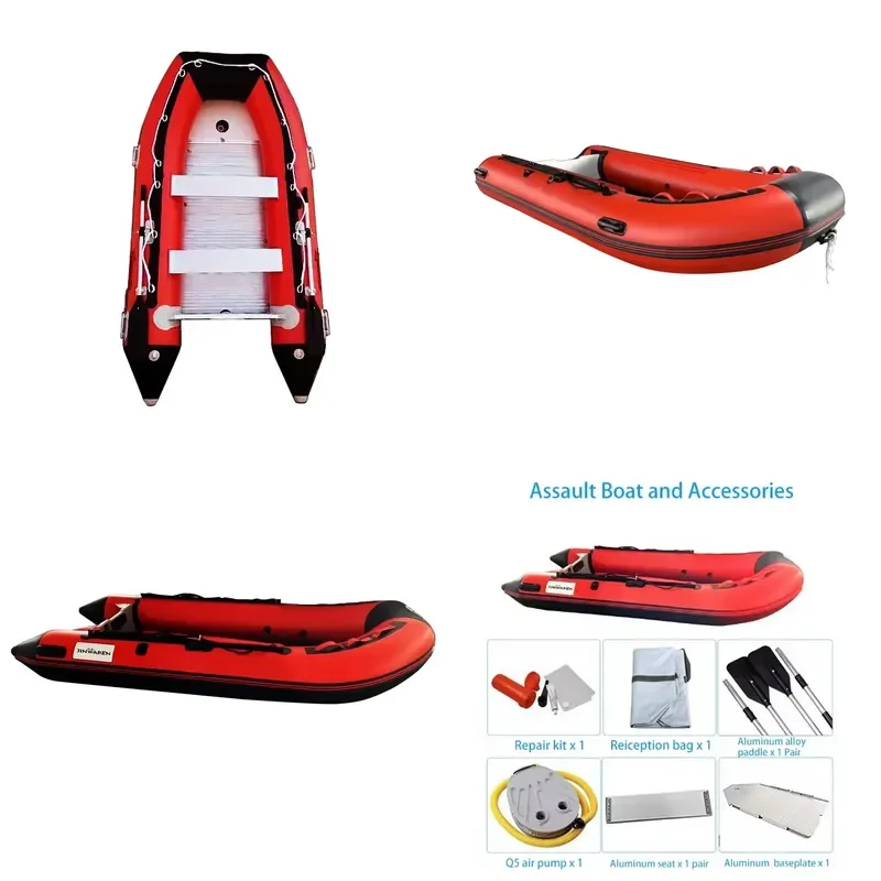 High Quality 8 to 12 Persons Throw Over Board Inflatable Life Raft Assault Boat