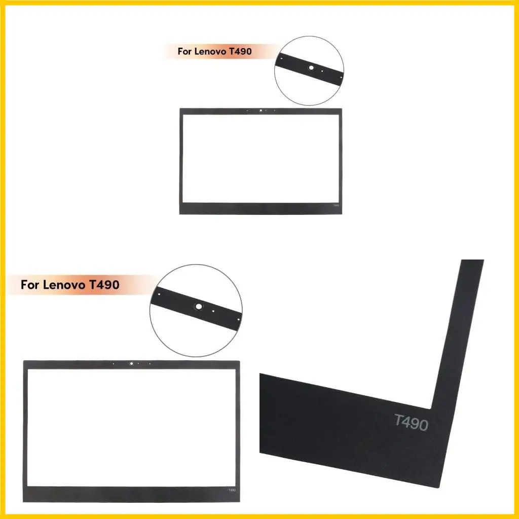 

Компоненты ремонта ноутбука передняя оболочка наклейка для T490 LCD Front