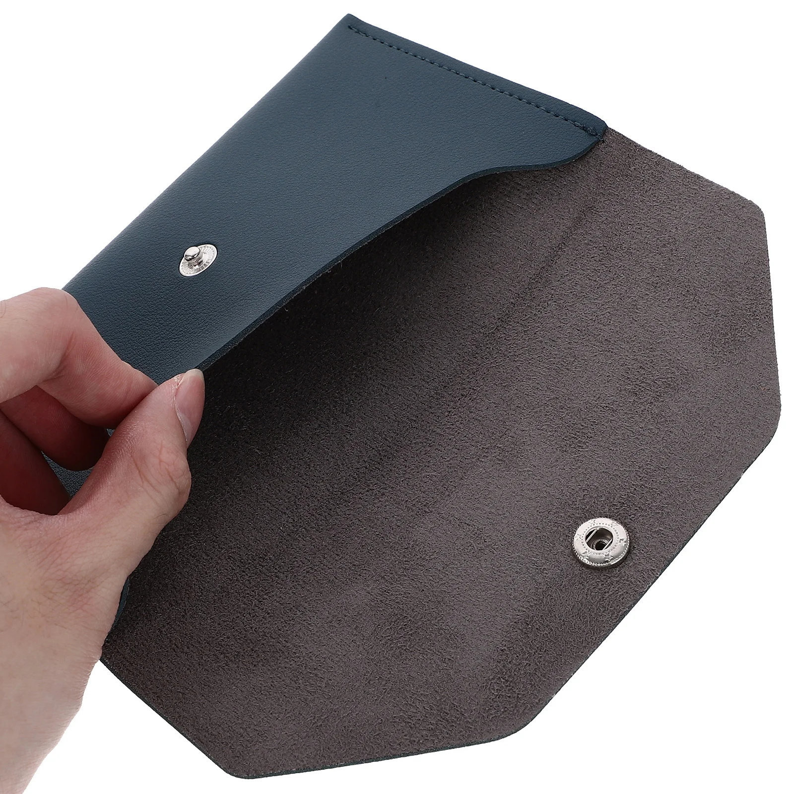 

2Pcs Cash Envelope Wallet Reusable Budgeting System PU Money Organizer Slim Travel Clutch Snap Closure Expense Tracker Receipt