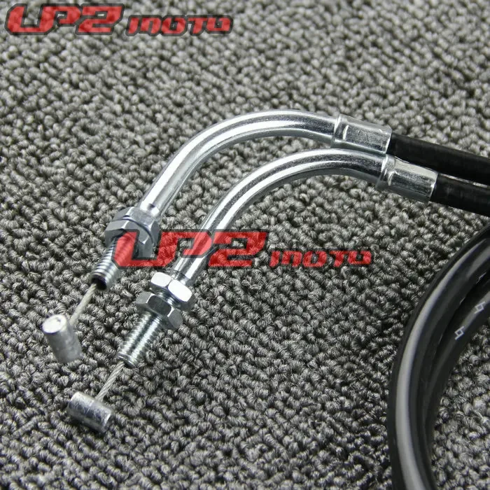 For YAMAHA XV400 XV535 XV500 VIRAGO Throttle Line Throttle Cable Oil Return Cable 1Pair