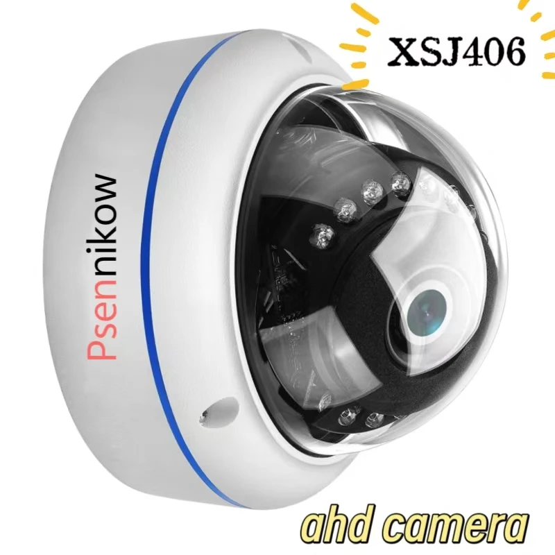 

Psennikow Outdoor Dome Camera 5MP WiFi Wireless Audio Home Security Night Version IP Camera 1080P Vandal-proof Camera
