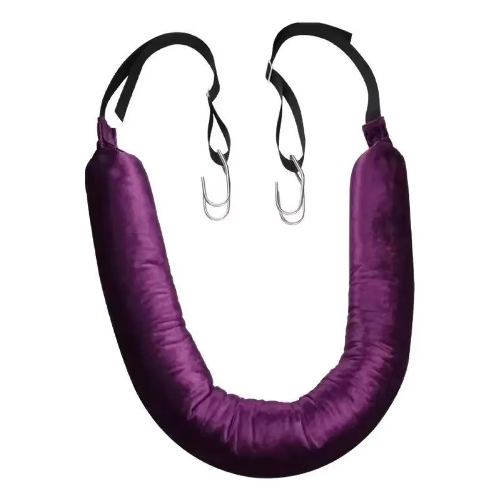 

Hanging Traction Belt Waist Support Ergonomic Fitness Yoga Band Lumbar Stretching Device Disc Auxiliary Belt Single Bar Exercise