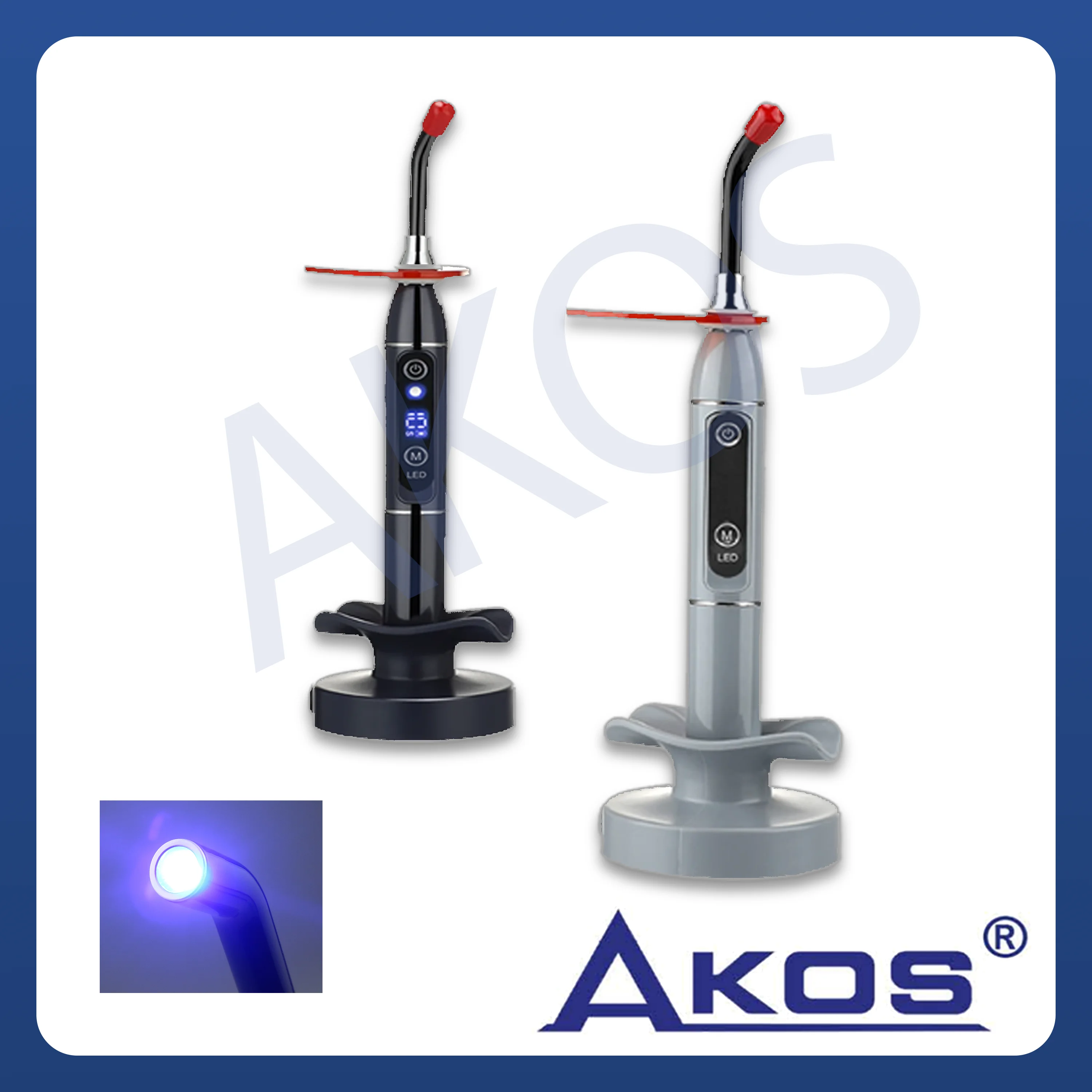 Dental Aushärtung Licht Drahtlose Solidify Led Lampe Cordless Einstellbare Blau Licht Maschine Zahnarzt Werkzeuge