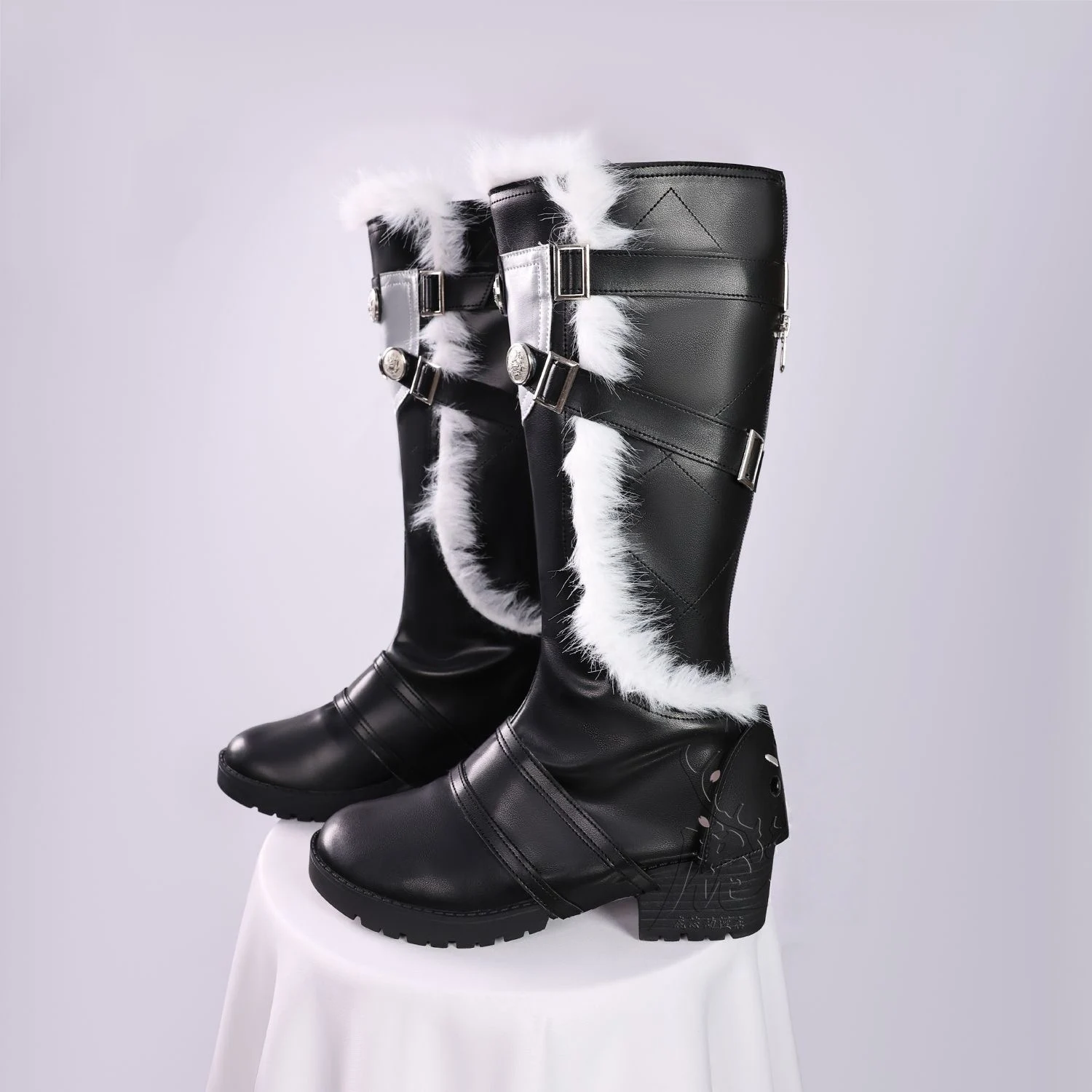 Qiuyuan Cosplay Spiel Wuthering Waves Schuhe Kostüm Zubehör Requisiten Anime Halloween Kostüme für Frau Schuh