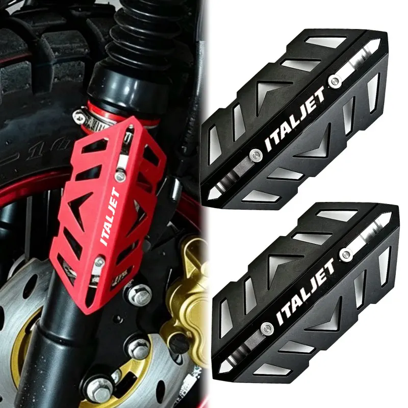 NEW Motorcycle for Italjet Dragster 700 Twin Front Fork Protective Cover and Exhaust Pipe Decorative Cover CNC