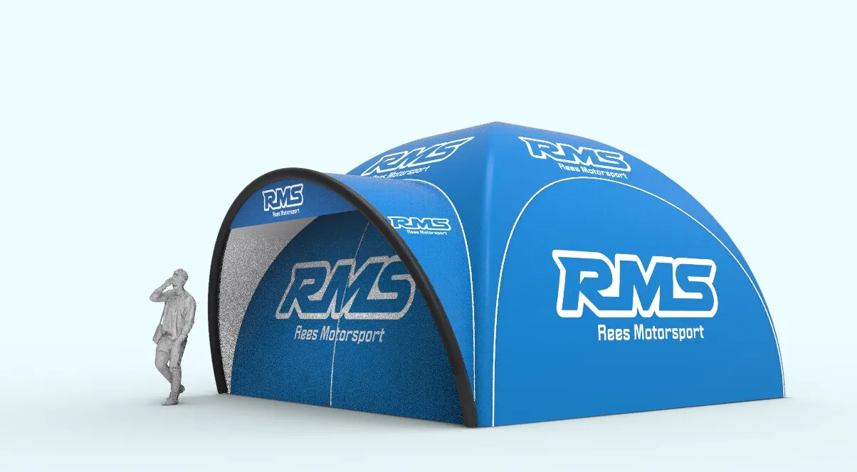 Tentspace Waterproof Inflatable Dome Gazebo For Outdoor Events & Trade Shows Customizable Size Sea Shipping