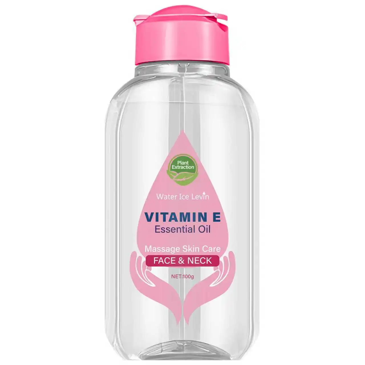 زيت فيتامين E العطري للوجه والرقبة - ملمس خفيف، يرطب، يحمي ويحسب النغمة، ويززز المرونة والنعومة