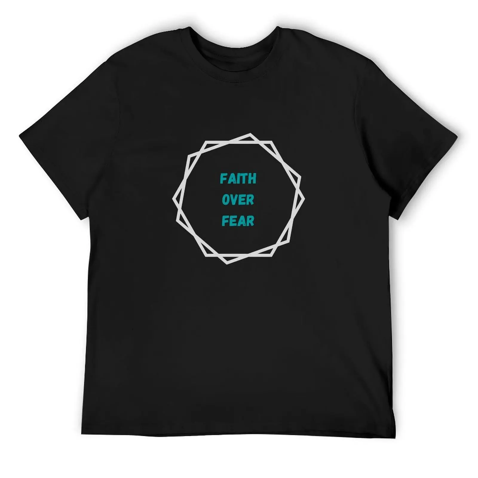 Faith Over Fear T-Shirt vintage t shirts kawaii clothes mens graphic t-shirts big and tall