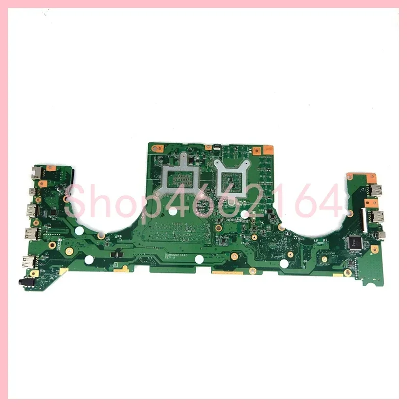 GL703VM i7-7700HQ CPU GTX1060-V3G/V6G GPU Notebook Mainboard For ASUS GL703VD GL703VM GL703V Laptop Motherboard DABKNMB1AA0