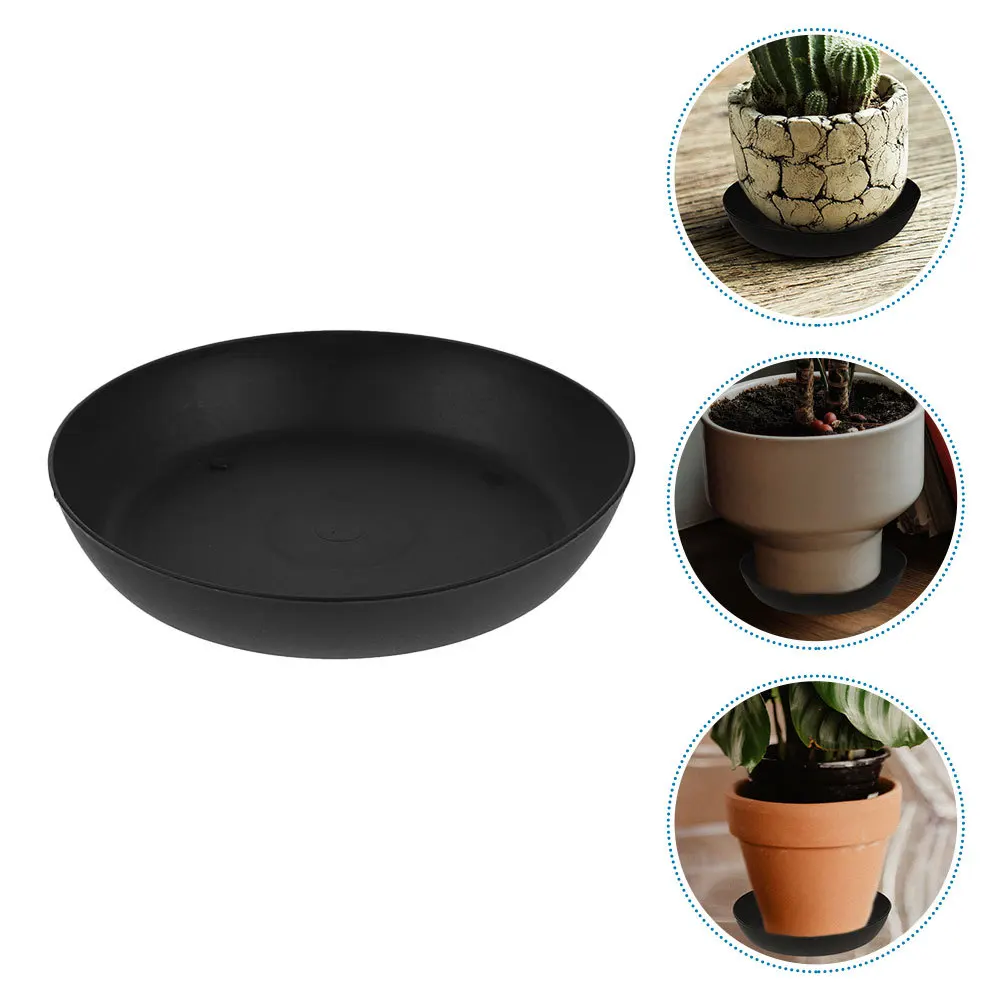 

10pcs Round Plastic Flower Pot Saucer Drip Tray Sturdy Water Catcher For Indoor Outdoor Garden Bonsai Succulents Potted Plants