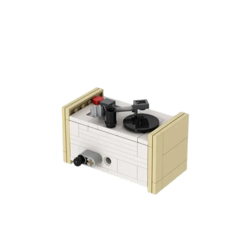 En stock: 120 Uds. Muebles creativos, adorno de escena DIY, ensamblaje de partículas pequeñas, bloques de construcción, juguete educativo, modelo, conjunto de regalo