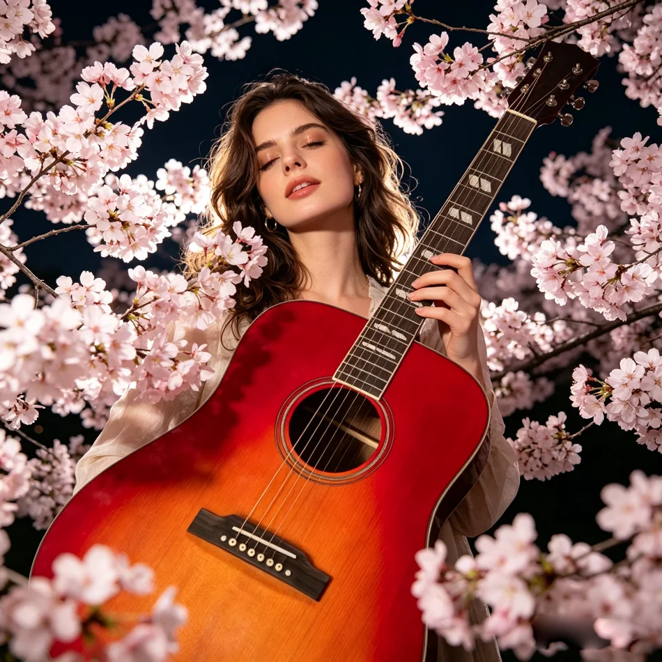 41-inch acoustic guitar, rosewood fingerboard, Hummingbird guitar, 20 frets, sapele body, in stock, shipped from the United States