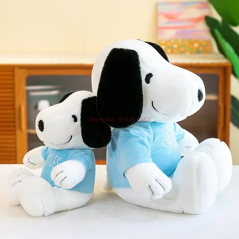 35-65cm Cartoon Cute Snoopy Plush Toy Pillow Sofa Back Plush Doll Gifts For Children