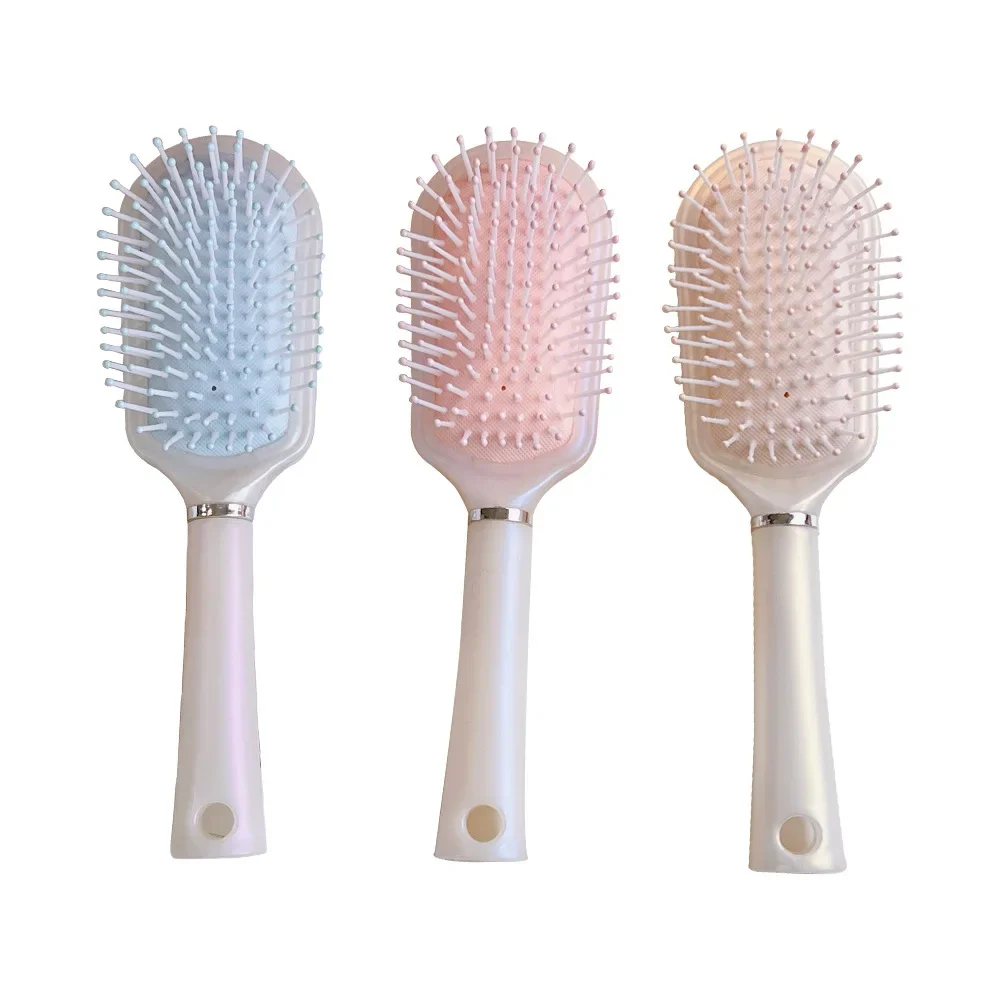 Fluffy Curling Air Cushion Comb Anti Static Massage Hair Brush Curly Detangle Hair Brush Kids Hairdressing Hair Comb