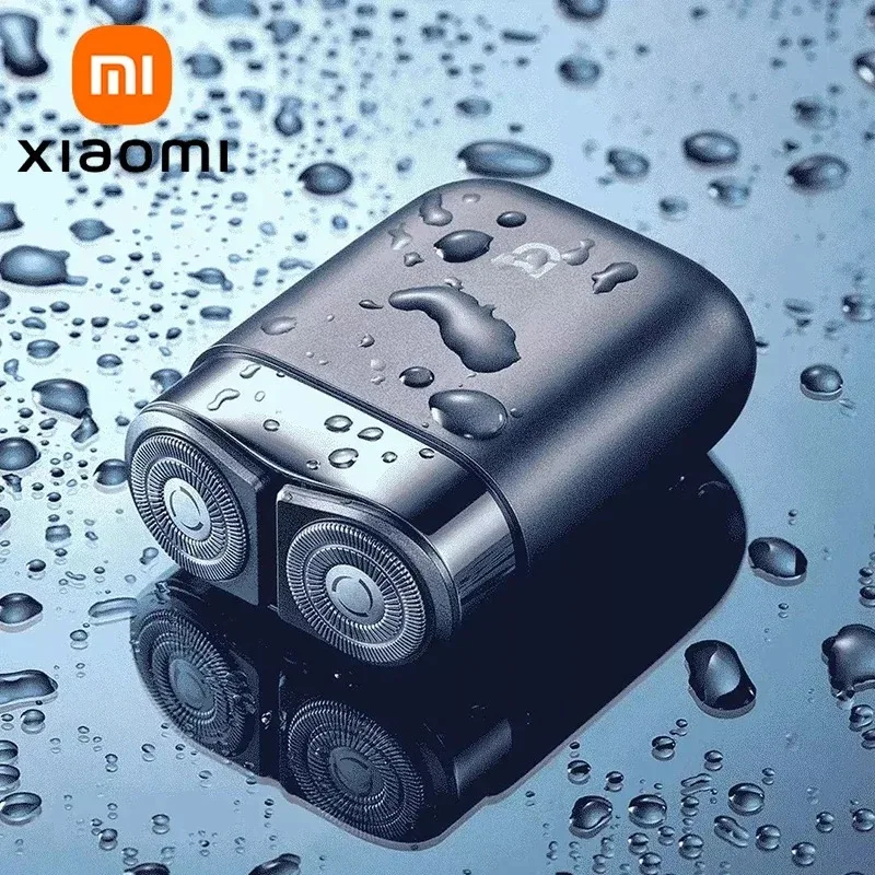 XIAOMI MIJIA Electric Shavers S600 Portable Razor Men Type-C Rechargeable Shaving Beard Machine Trimmer Dry Wet Shaving Washable