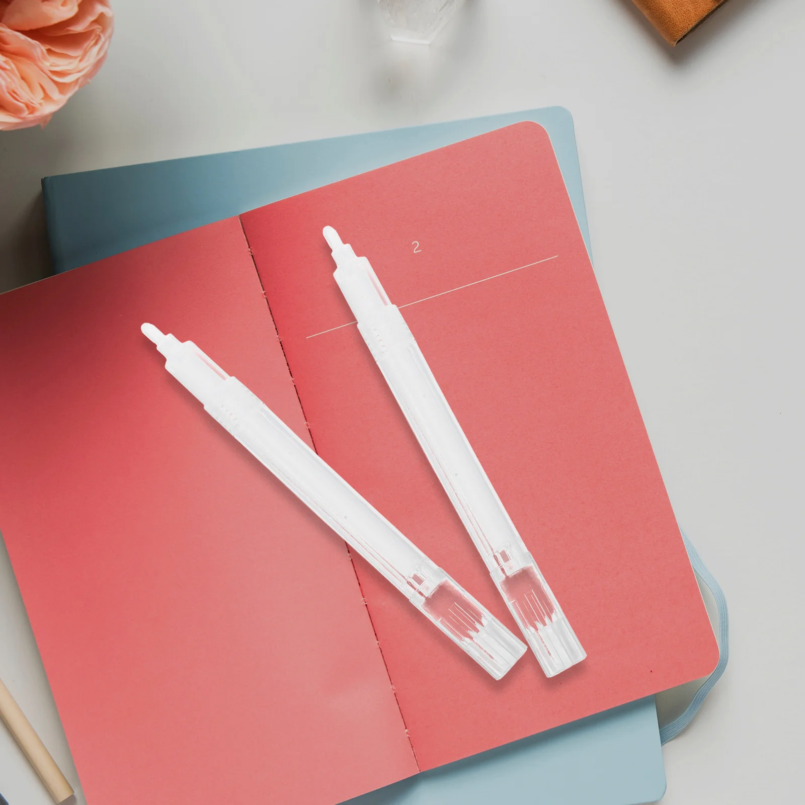 

10 pcs Empty Refillable Paint Markers Thickened Barrel For Blank Pens Compatible With Acrylic Oil Watercolor Inks