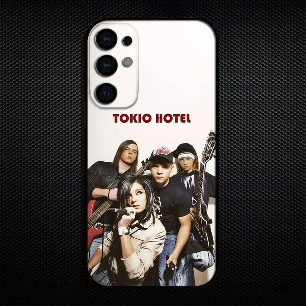 حافظة هاتف الفندق T-Tom B-Bill K-Kaulitz T-Tokio لهاتف سامسونج S25، S24، S21، S22، S23، S30، Ultra، S20، Plus، Fe، Lite، Note، 10،9 غطاء أسود