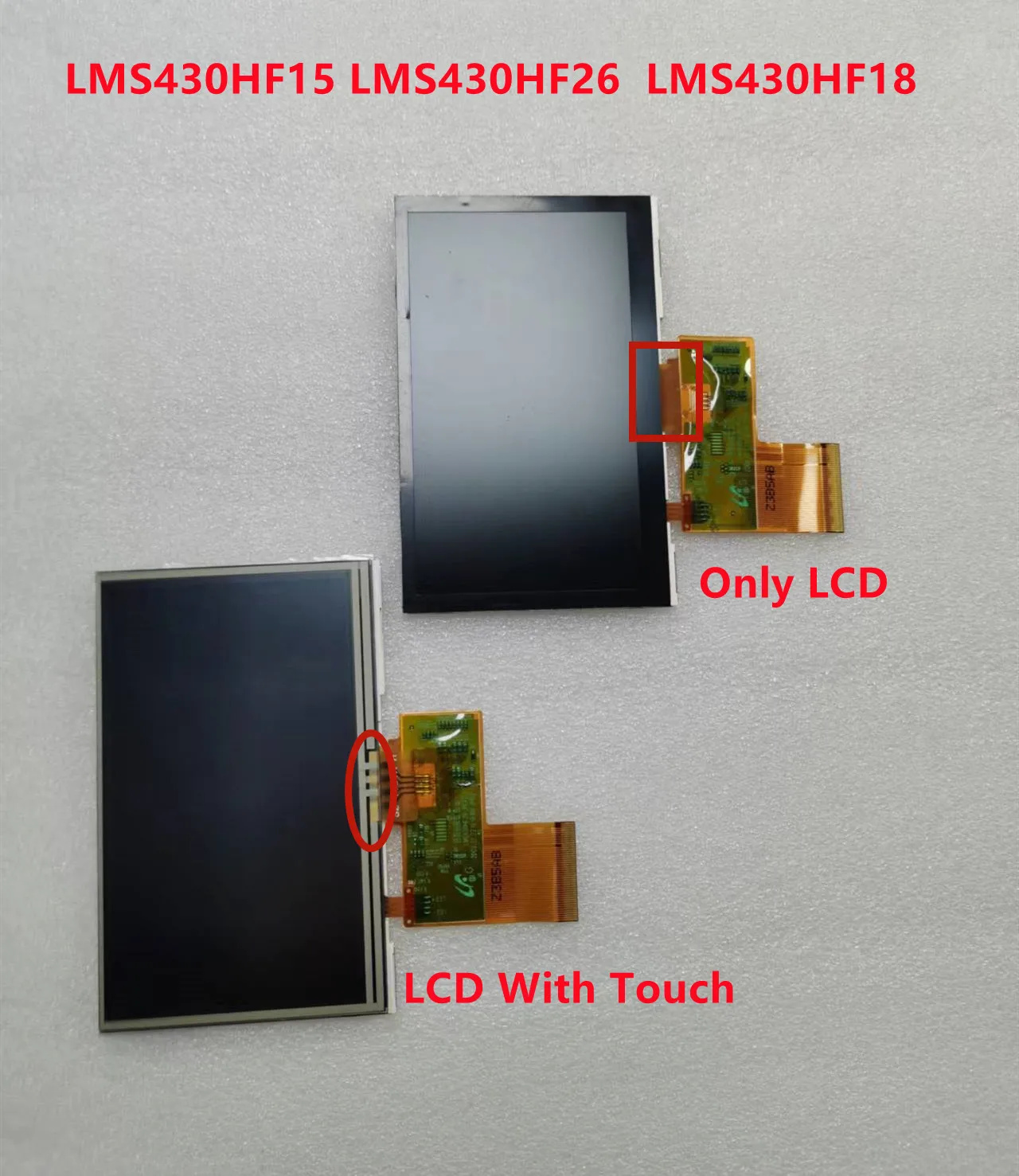 

Original 4.3" Inch For LMS430HF15 LMS430HF26 LMS430HF18 GPS LCD Display Screen Panel With Touch Screen Digitizer Tested